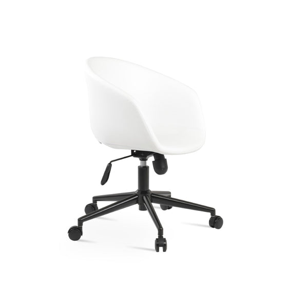 Soho Concept Tribeca Office Chair - Stylish Leatherette, Soft Black & White Design, 2-year Guarantee Included! Black,White  Soho-concept-dining-chair-11980