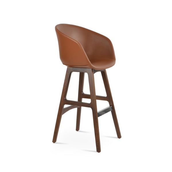 Soho Concept Tribeca Solid Wood Barstools & Counterstools - Elegant Leatherette Seats, 5-year Warranty, Durable Design   Soho-concept-dining-chair-09995