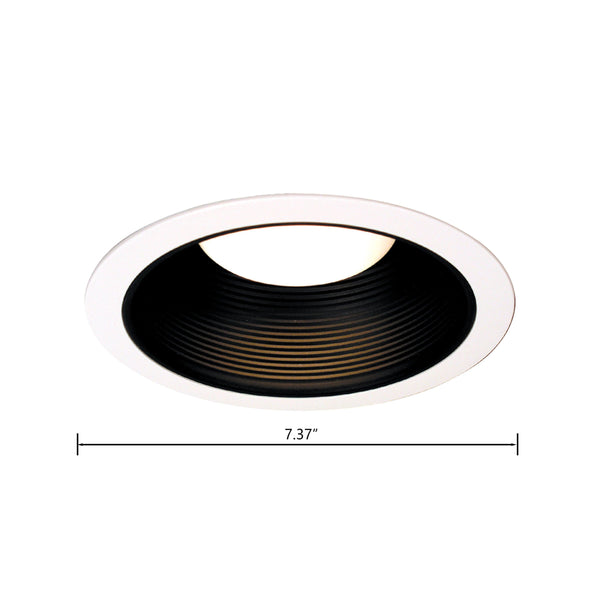 Thomas Lighting Intra 6 Inch Recessed Trim Two Tone Stepped Baffle for Contemporary Ceilings TRM30