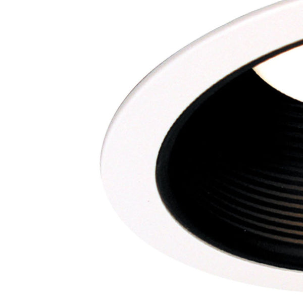 Thomas Lighting Intra 6 Inch Recessed Trim Two Tone Stepped Baffle for Contemporary Ceilings TRM30
