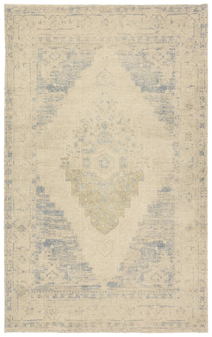 Jaipur Living Tesorino Vintage Tan Medallion Rug – Handcrafted Antique Style for Modern Spaces