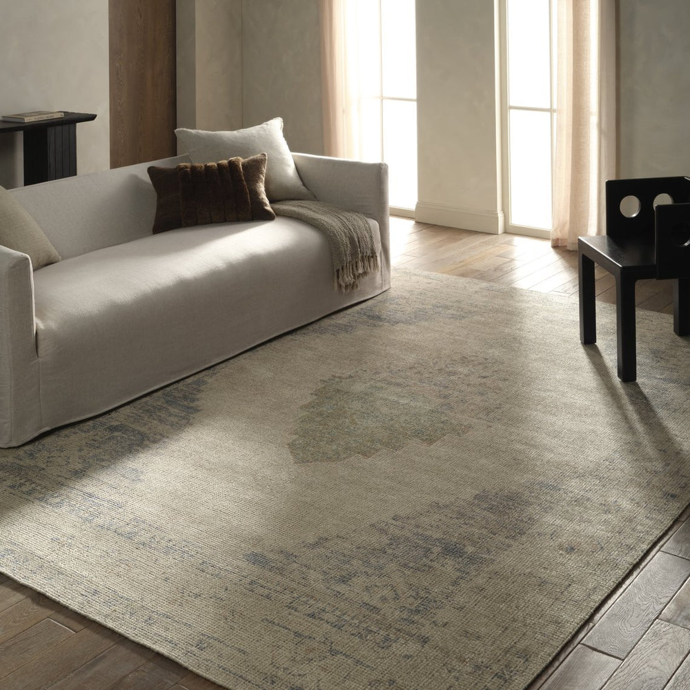 Jaipur Living Tesorino Vintage Tan Medallion Rug – Handcrafted Antique Style for Modern Spaces