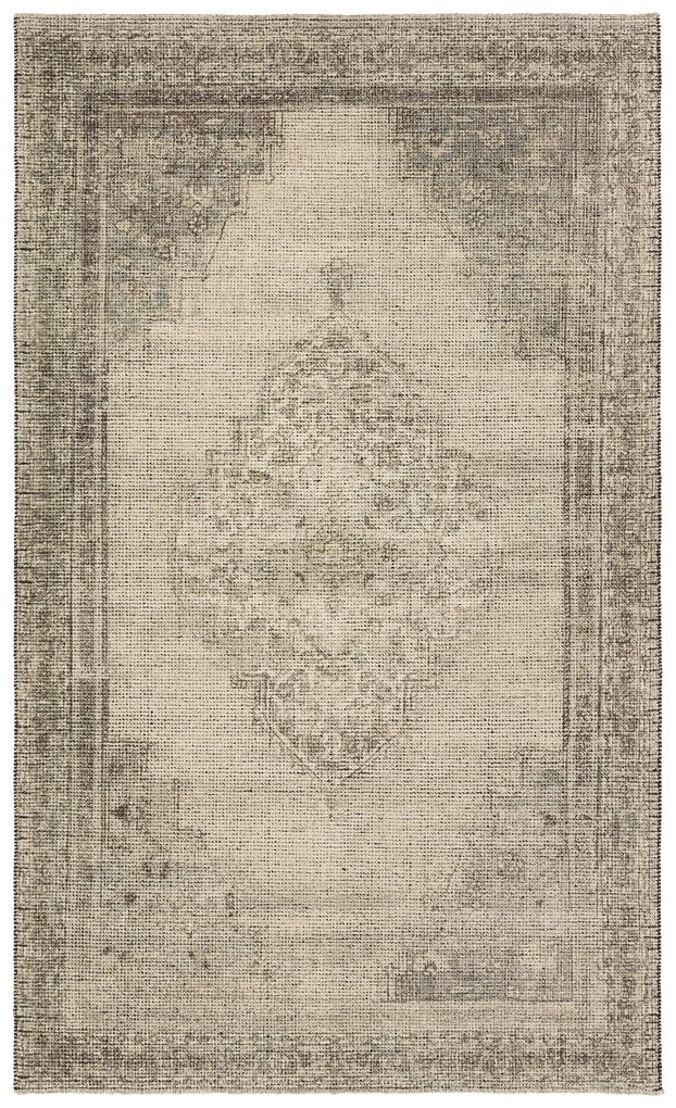 Jaipur Living Tesorino Vintage Tan Medallion Rug - Handcrafted, Timeless Design for Modern Homes