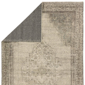 Jaipur Living Tesorino Vintage Tan Medallion Rug - Handcrafted, Timeless Design for Modern Homes