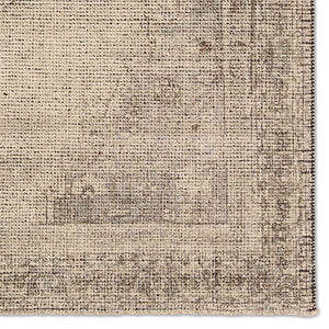 Jaipur Living Tesorino Vintage Tan Medallion Rug - Handcrafted, Timeless Design for Modern Homes