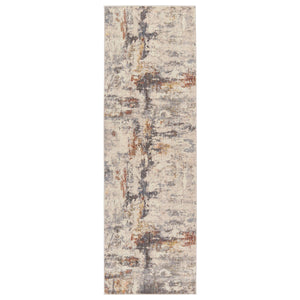 Jaipur Living Vibe by Jaipur Living Abstract Watercolor Polyester Area Rug for or Dining Rooms 2'9"X8' RUG149295