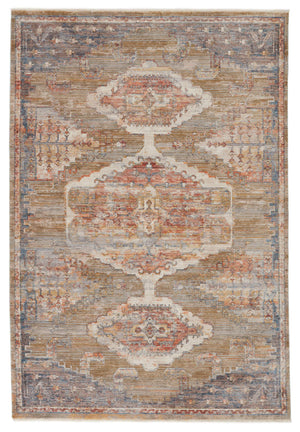 Jaipur Living Vibe by Jaipur Living Haelyn Distressed Medallion Polyester Area Rug for Rooms 3'11"X5'10" RUG149804