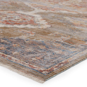 Jaipur Living Vibe by Jaipur Living Haelyn Distressed Medallion Polyester Area Rug for Rooms 2'9"X8' RUG149303