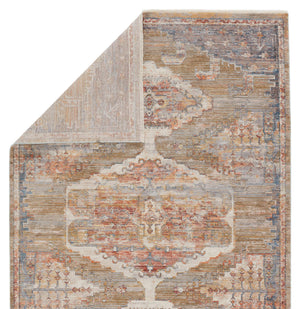 Jaipur Living Vibe by Jaipur Living Haelyn Distressed Medallion Polyester Area Rug for Rooms 2'9"X8' RUG149303