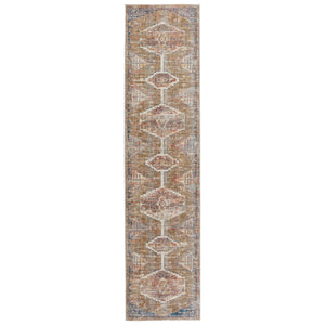 Jaipur Living Vibe by Jaipur Living Haelyn Distressed Medallion Polyester Area Rug for Rooms 3'X12' RUG151802