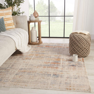 Jaipur Living Vibe by Jaipur Living Aerin Power Loomed Polyester Abstract Rug for Boho Spaces 3' x 12' RUG151803