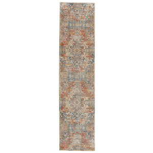 Jaipur Living Vibe by Jaipur Living Jemsa Ornate Medallion Polyester Rug for Room Decor 3'X12' RUG151804