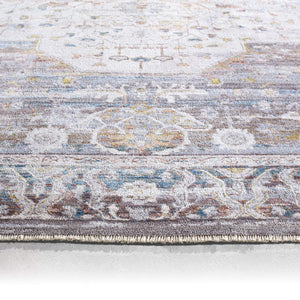 Jaipur Living Vibe by Jaipur Living Clarimond Ornate Medallion Polyester Rug Vintage Boho Earthy Tones 5'3" x 7'10" RUG149312