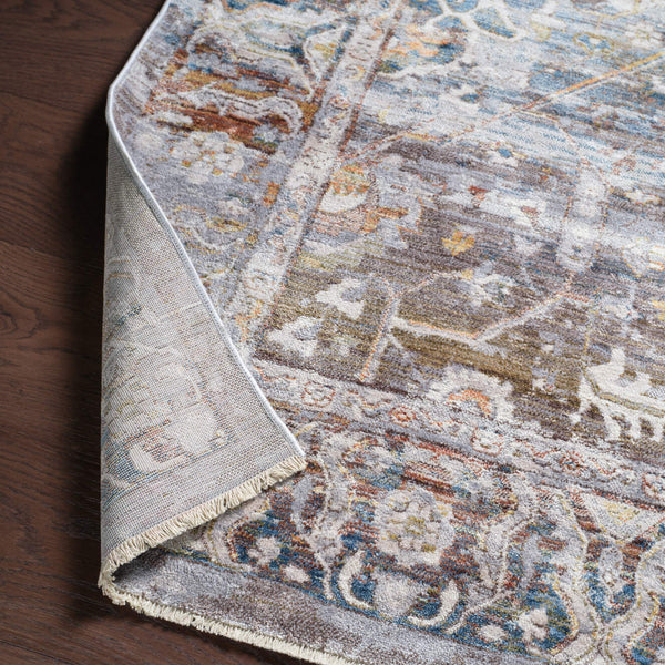 Jaipur Living Vibe by Jaipur Living Clarimond Ornate Medallion Polyester Rug Vintage Boho Earthy Tones 5'3" x 7'10" RUG149312