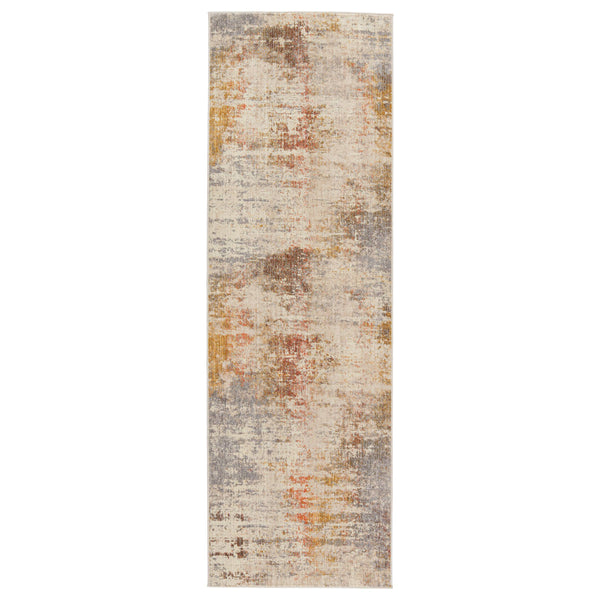 Jaipur Living Vibe by Jaipur Living Berquist Power Loomed Polyester Abstract Rug for Rooms 2'9" X 8' RUG149319