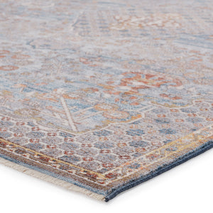Jaipur Living Vibe by Jaipur Living Harkin Ornate Medallion Polyester Indoor Rug Vintage Appeal Light Gray 2'9"X8' RUG151278