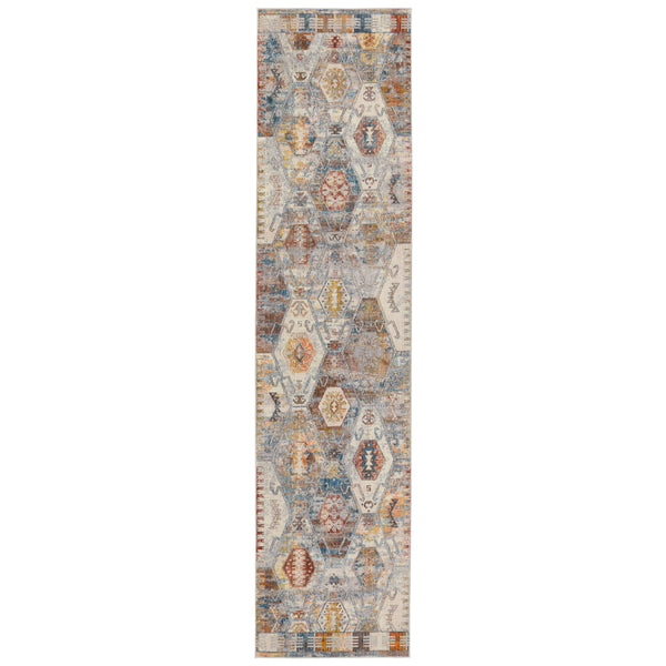 Jaipur Living Vibe by Jaipur Living Strata Medallion Polyester Area Rug Vintage Eclectic Room 3' X 12' RUG151281