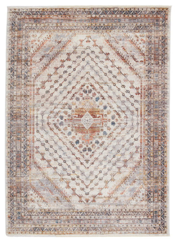 Jaipur Living Vibe by Jaipur Living Canna Medallion Polyester Rug Vintage Persian Trellis Room 8' X 10' RUG151284