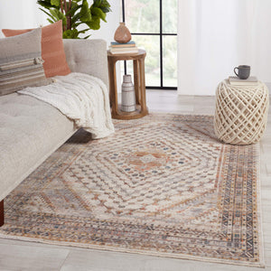 Jaipur Living Vibe by Jaipur Living Canna Medallion Polyester Rug Vintage Persian Trellis Room 2'9" X 8' RUG151288