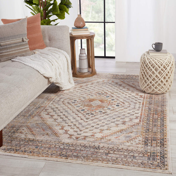 Jaipur Living Vibe by Jaipur Living Canna Medallion Polyester Rug Vintage Persian Trellis Room 2'9" X 8' RUG151288