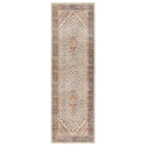 Jaipur Living Vibe by Jaipur Living Canna Medallion Polyester Rug Vintage Persian Trellis Room 2'9" X 8' RUG151288