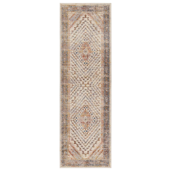 Jaipur Living Vibe by Jaipur Living Canna Medallion Polyester Rug Vintage Persian Trellis Room 2'9" X 8' RUG151288