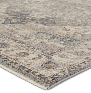 Jaipur Living Terra Starling Trr17 Powerloomed Machinemade 100% Polyester Traditional Medallion Indoor Rug Tan, Slate 100% Polyester Rug155011