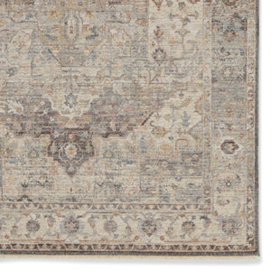 Jaipur Living Vibe by Jaipur Living Starling Ornate Medallion Polyester Area Rug for Rooms 5'3"X8'1" RUG155021