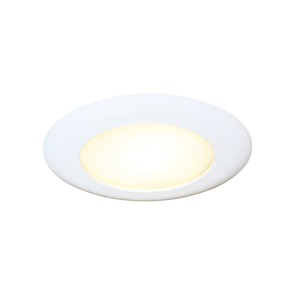 Thomas Lighting Scope Recessed Shower Trim with Albalite Glass Lens for Wet Bathroom Ceilings TSH12