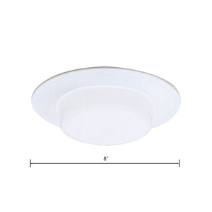 Thomas Lighting Revin 6 Inch Wet Location Recessed Shower Light with Opal Glass Diffuser Flush Ceiling TSH16IC