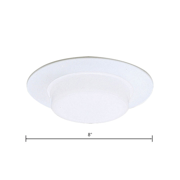 Thomas Lighting Revin 6 Inch Wet Location Recessed Shower Light with Opal Glass Diffuser Flush Ceiling TSH16IC