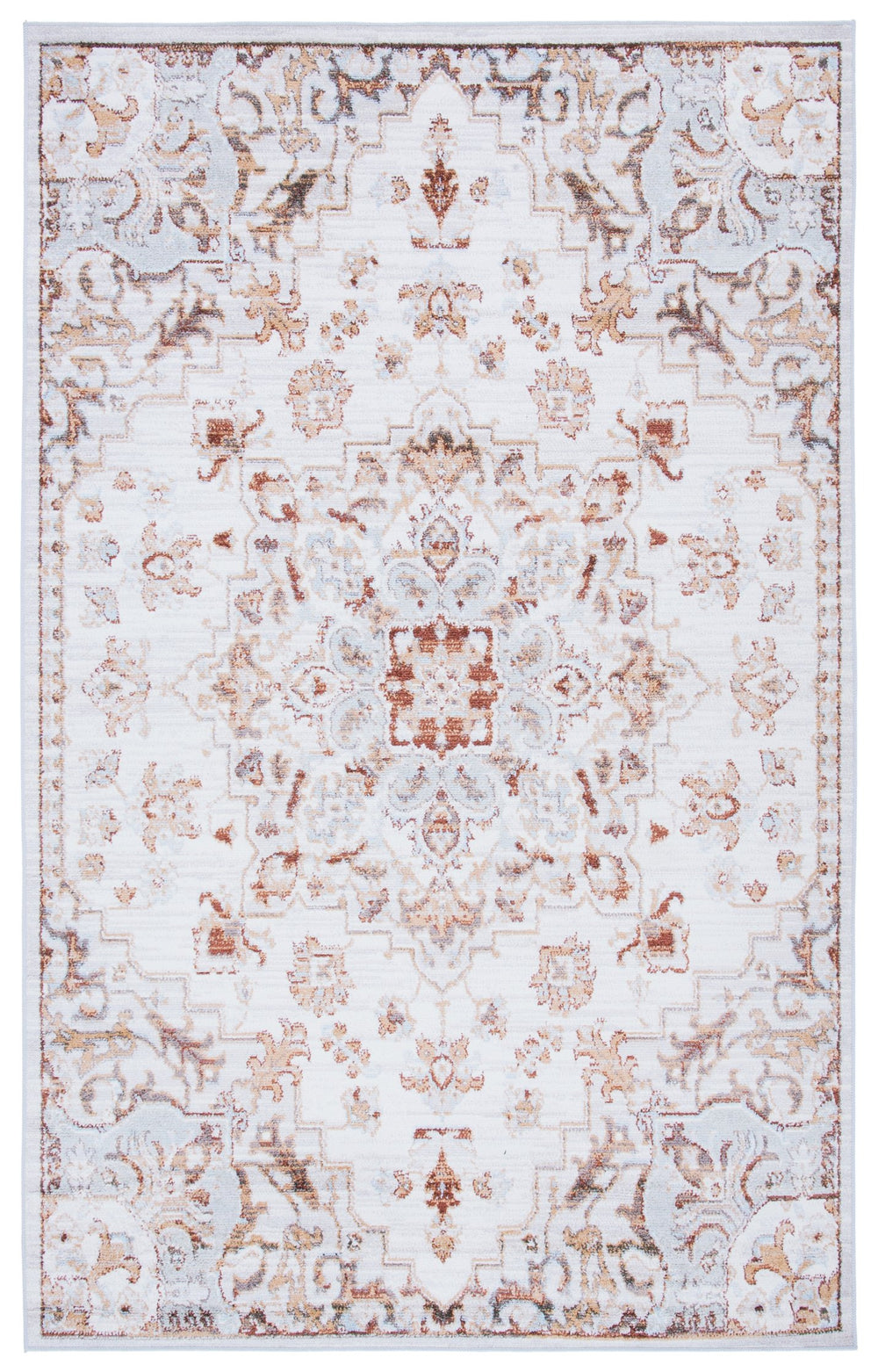 Safavieh Tucson Vintage Persian 103b Beige Grey Rug - Large 10' X 14', Machine Washable & Slip Resistant Features Beige ,Grey Polyester Pile Tsn103b-10