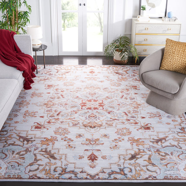 Safavieh Tucson Vintage Persian 103b Beige Grey Rug - Large 10' X 14', Machine Washable & Slip Resistant Features Beige ,Grey Polyester Pile Tsn103b-10