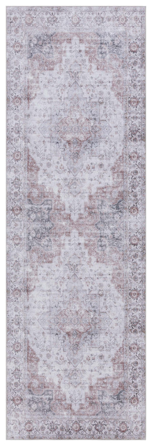 Safavieh Tucson Vintage Persian Area Rug - Elegant Power-loomed Design, Washable & Slip-resistant Safety Beige ,Light Sage Polyester Pile Tsn105b-210