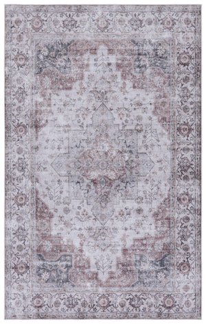 Safavieh Tucson Vintage Persian Area Rug - Elegant Power-loomed Design, Washable & Slip-resistant Safety Beige ,Light Sage Polyester Pile Tsn105b-210