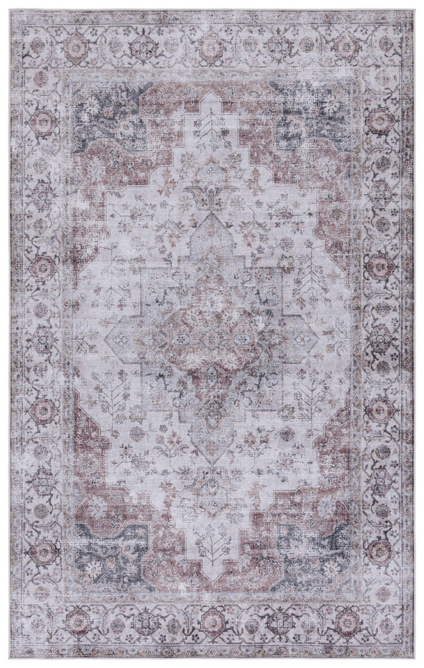 Safavieh Tucson Vintage Persian Area Rug - Elegant Power-loomed Design, Washable & Slip-resistant Safety Beige ,Light Sage Polyester Pile Tsn105b-210