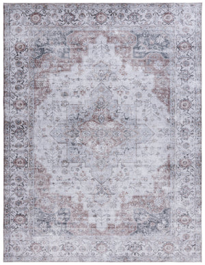 Safavieh Tucson Vintage Persian Area Rug - Elegant Power-loomed Design, Washable & Slip-resistant Safety Beige ,Light Sage Polyester Pile Tsn105b-210