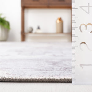 Safavieh Tucson Vintage Persian Area Rug - Elegant Power-loomed Design, Washable & Slip-resistant Safety Light Purple ,Sage Polyester Pile Tsn105w-24