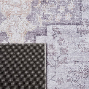 Safavieh Tucson Vintage Persian Area Rug - Elegant Power-loomed Design, Washable & Slip-resistant Safety Light Purple ,Sage Polyester Pile Tsn105w-24
