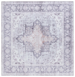 Safavieh Tucson Vintage Persian Area Rug - Elegant Power-loomed Design, Washable & Slip-resistant Safety Light Purple ,Sage Polyester Pile Tsn105w-24