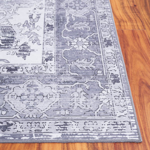 Safavieh Tucson Traditional Style Area Rug - Elegant Dark & Light Gray Design For Timeless Home Decor Dark Grey ,Light Grey Polyester Pile Tsn106f-5