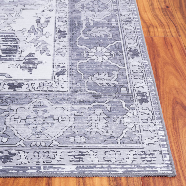 Safavieh Tucson Traditional Style Area Rug - Elegant Dark & Light Gray Design For Timeless Home Decor Dark Grey ,Light Grey Polyester Pile Tsn106f-5