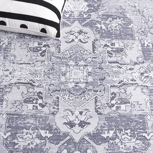 Safavieh Tucson Traditional Style Area Rug - Elegant Dark & Light Gray Design For Timeless Home Decor Dark Grey ,Light Grey Polyester Pile Tsn106f-5