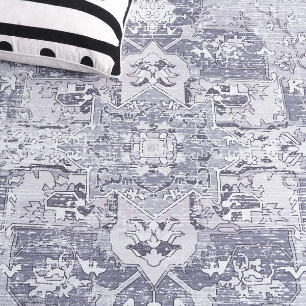 Safavieh Tucson Traditional Style Area Rug - Elegant Dark & Light Gray Design For Timeless Home Decor Dark Grey ,Light Grey Polyester Pile Tsn106f-5