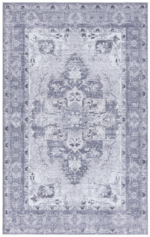 Safavieh Tucson Traditional Style Area Rug - Elegant Dark & Light Gray Design For Timeless Home Decor Dark Grey ,Light Grey Polyester Pile Tsn106f-5