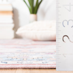 Safavieh Tucson Vintage Persian 109b Area Rug – Machine Washable, Slip Resistant, Durable, Stylish Design Beige ,Blue Polyester Pile Tsn109b-218