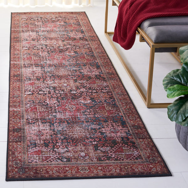 Safavieh Tucson Vintage Persian Area Rug - Elegant, Machine Washable, Slip Resistant Design For Any Space Ivory ,Green Polyester Pile Tsn114a-68