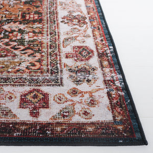 Safavieh Tucson Vintage Persian Area Rug - Elegant, Machine Washable, Slip Resistant Design For Any Space Ivory ,Green Polyester Pile Tsn114a-68