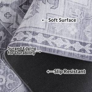 Safavieh Tucson 116f Gray / Light Gray - Luxurious Polyester Pile Rug For Cozy And Stylish Home Décor Grey ,Light Grey Polyester Pile Tsn116f-9