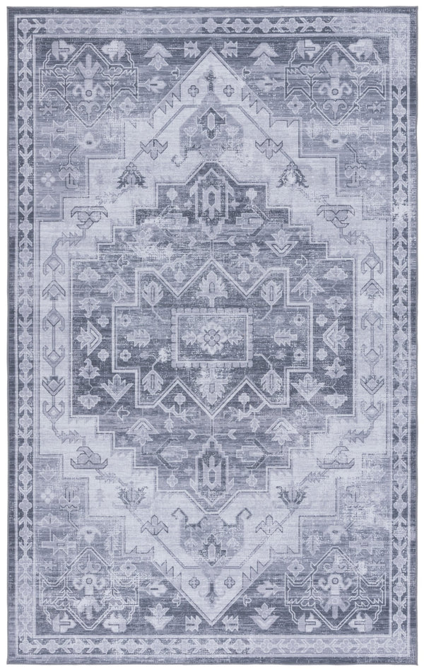 Safavieh Tucson 116f Gray / Light Gray - Luxurious Polyester Pile Rug For Cozy And Stylish Home Décor Grey ,Light Grey Polyester Pile Tsn116f-9